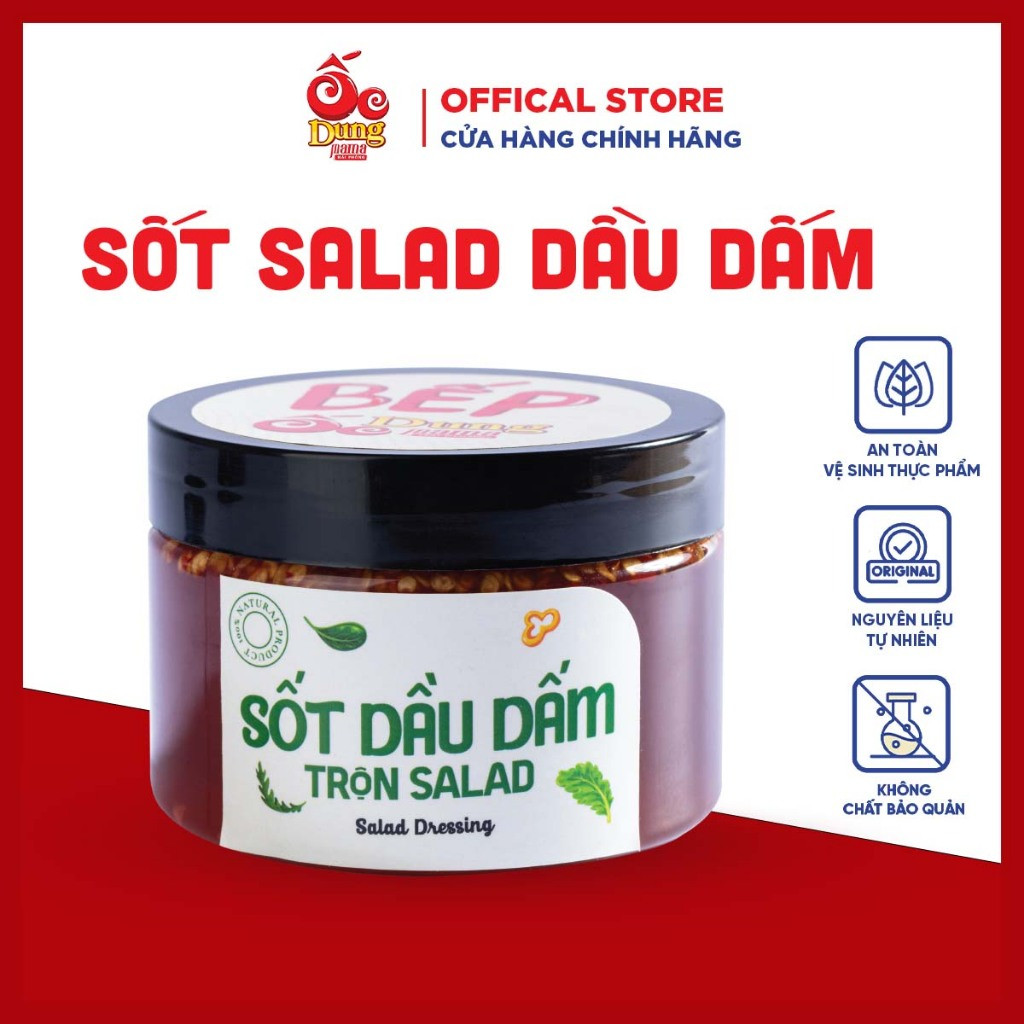 Sốt dầu dấm công thức độc quyền Dung Mama 200g