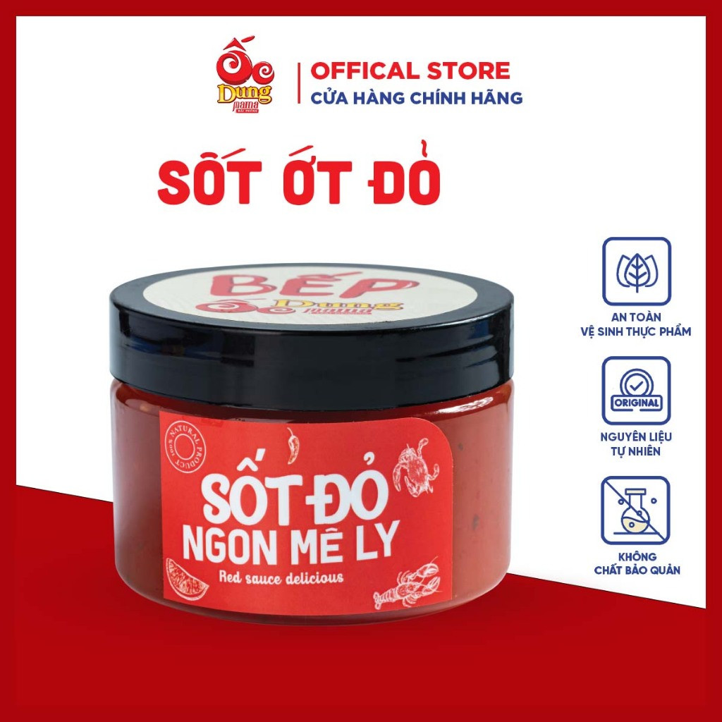 Sốt đỏ ngon mê ly Dung Mama 250g